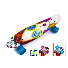 Penny Board "Cool Girl" Светящиеся колеса.