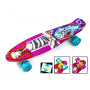 Penny Board "Little Mermaid" Светящиеся колеса.