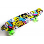 Penny Board "Fish" Joker. Светящиеся колеса.