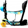 Самокат Scooter. Cool Cat. 5in1 с рисунком