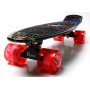 Penny Board "Молния" Светящиеся колеса!