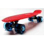 Пенни борд Penny Board Red, Светящиеся колеса
