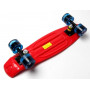 Пенни борд Penny Board Red, Светящиеся колеса