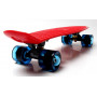 Пенни борд Penny Board Red, Светящиеся колеса