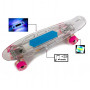 Penny "Fish Skateboard Original" Музыкальная и светящаяся дека, прозрачный