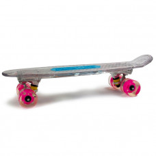 Penny "Fish Skateboard Original" Музыкальная и светящаяся дека, прозрачный