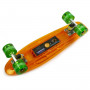 Penny "Fish Skateboard Original" Музыкальная и светящаяся дека, оранжевый