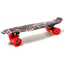 Penny Board "Red design" Светящиеся колеса!