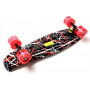 Penny Board "Red design" Светящиеся колеса!