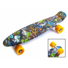 Пенни борд Penny Scale "Graffiti" Monsters.