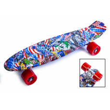 Пенни борд Penny Scale "Graffiti" NBA