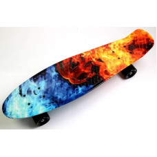 Penny Board Nickel 27" "Fire and Ice".