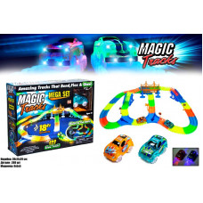 Гоночный трек Magic Tracks 360 деталей, 2 машинки