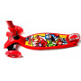 Самокат Maxi Scooter Disney Супер Герои Marvel Avengers с наклоном руля складной ручкой