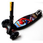 Самокат Maxi Scooter Disney Marvel "Spiderman" с наклоном руля и со складной ручкой