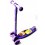 Самокат Maxi Scooter Disney Beauty Beast с наклоном руля складной ручкой