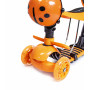 Самокат Scooter  5 в 1 Божья коровка,  Оранжевый
