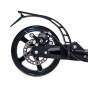 Двухколесный самокат Scale Sports Elite Plus SS-04, складной c дисковым тормозом, черный