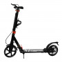Двухколесный самокат Scale Sports Elite Plus SS-04, складной c дисковым тормозом, черный