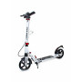 Двухколесный самокат Scale Sports Elite Plus SS-04, складной c дисковым тормозом, белый