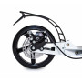 Двухколесный самокат Scale Sports Elite Plus SS-04, складной c дисковым тормозом, белый