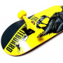 СкейтБорд деревянный Fish Skateboard Ворон с рисунком, с усиленной подвеской