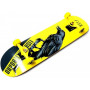 СкейтБорд деревянный Fish Skateboard Ворон с рисунком, с усиленной подвеской