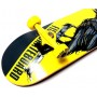 СкейтБорд деревянный Fish Skateboard Ворон с рисунком, с усиленной подвеской