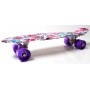Penny Board "Flowers chamomile" Светящиеся колеса