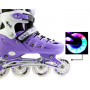 Раздвижные ролики Scale Sports LF 905, размер 29-33, Фиолетовые