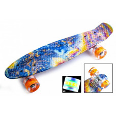 Penny Board "Acid" Светящиеся колеса