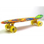 Penny Board "Sunflowers" Светящиеся колеса